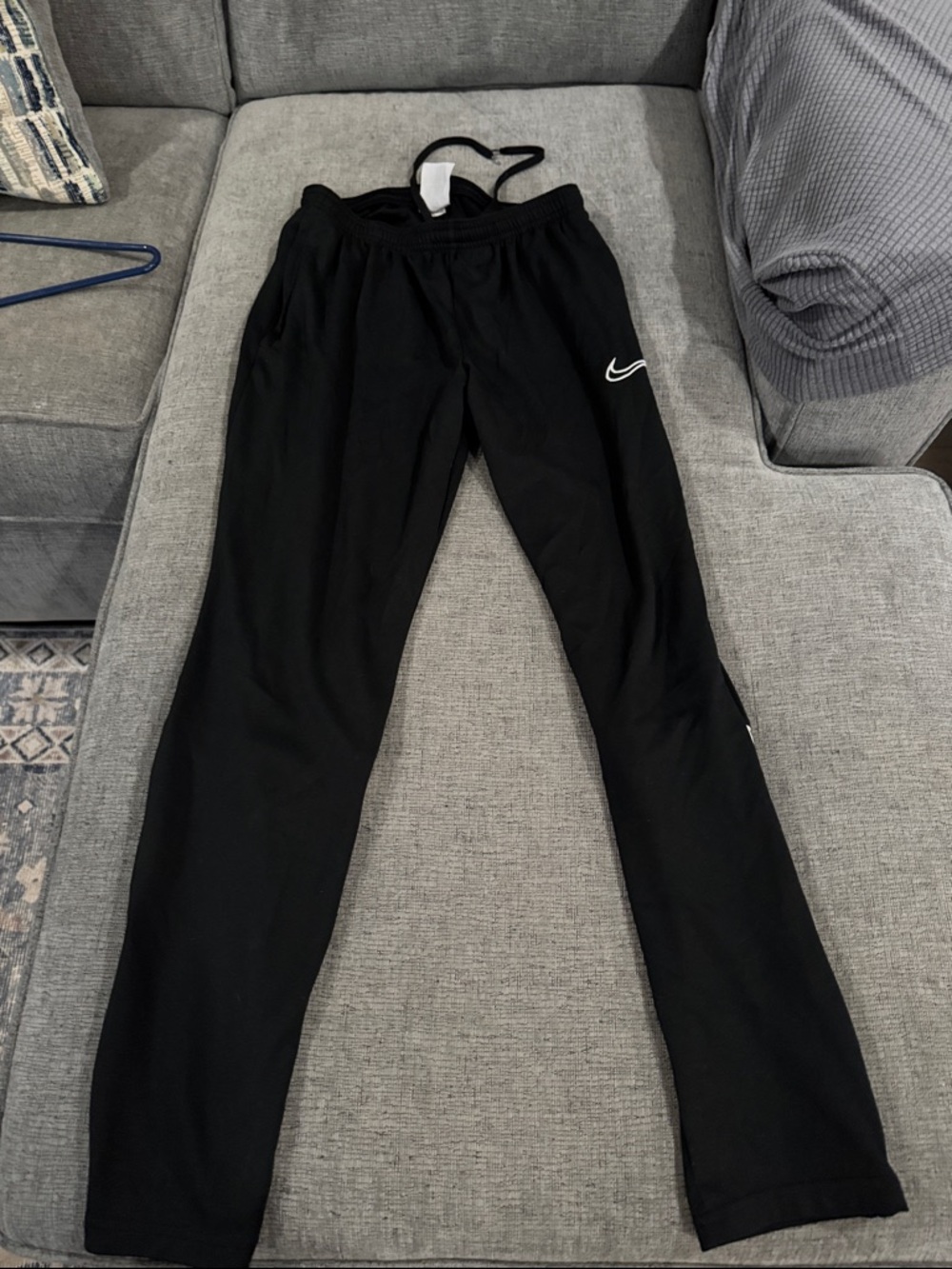 Nike Black men’s  Lightweight Track Pants with Swoosh